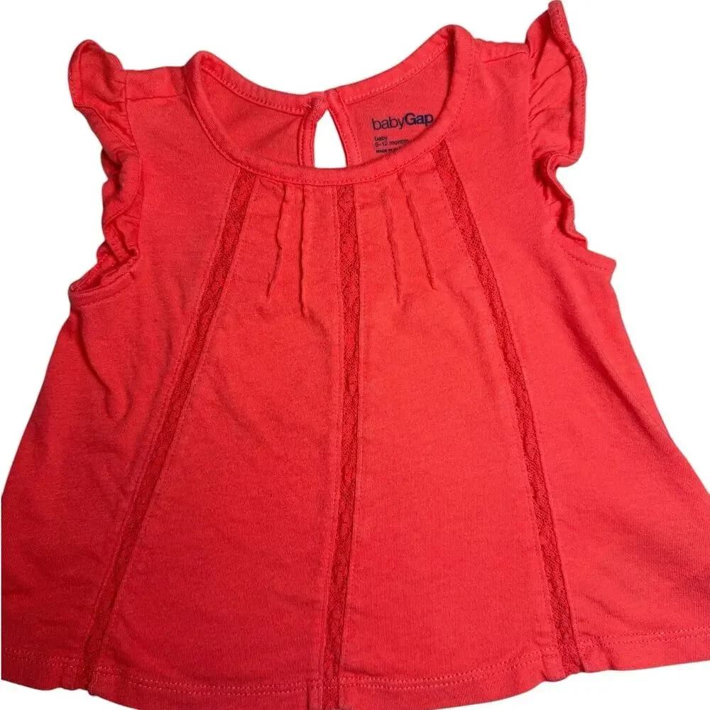 Baby Gap Bundle Blouse Purple Girls 6-12 Months